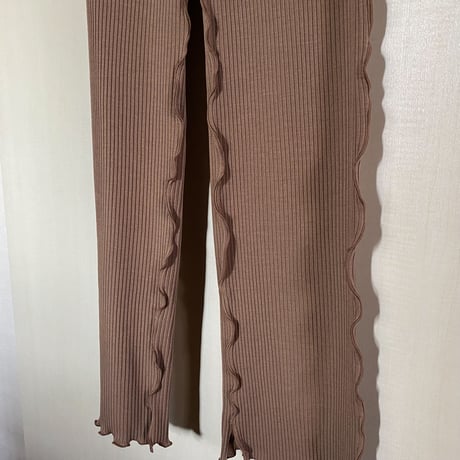 【Bed&Breakfast ベッド＆ブレイクファースト】Cosmorama Wool TOTAN Pants in Brown