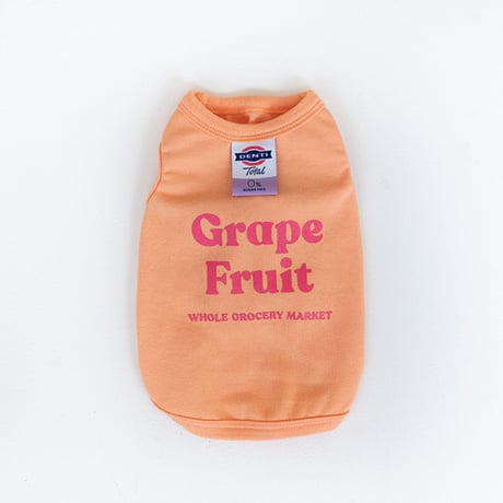 【DENTIST APPOINTMENT /デンティスト アポイントメント】Grape Fruit Sleeveless