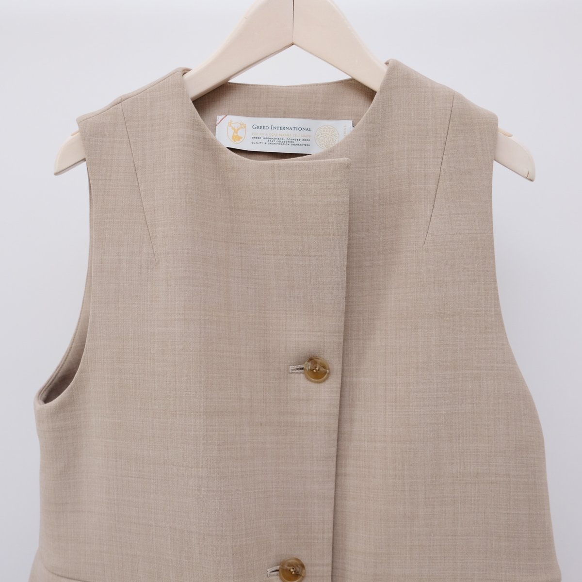 トップス GREED International Noble Motion Vest Noble Motion Vest｜Greed International Official Online Shop