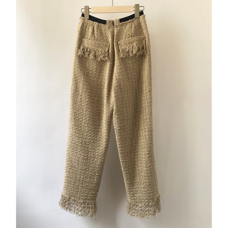 【Greed International グリードインターナショナル】 C/L Dobby Tweed Pants in Other