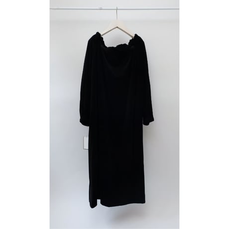 【mieyamieya ミエヤミエヤ】Velor Onepiece(ベロアワンピース） in purple/black