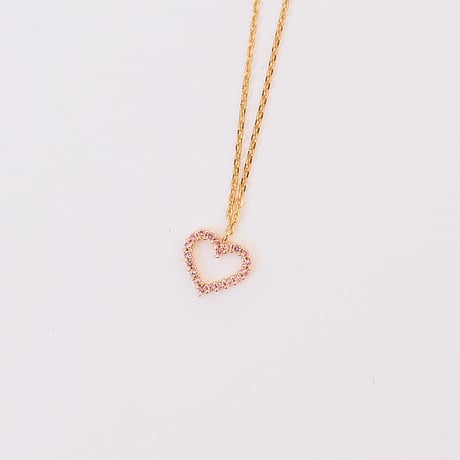 【PDPAOLA 】heart neclace  (ハートネックレス）