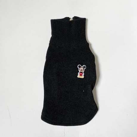 【DENTIST APPOINTMENT /デンティスト アポイントメント】Disney Zipper Turtleneck-Mickey