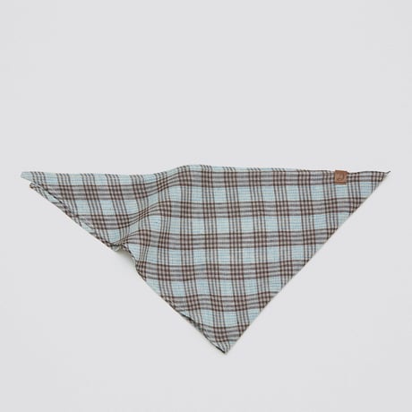 【Cloud7/クラウド7】Bandana Check  (バンダナチェック）Sサイズ-Browncheck/Bluecheck/Greencheck