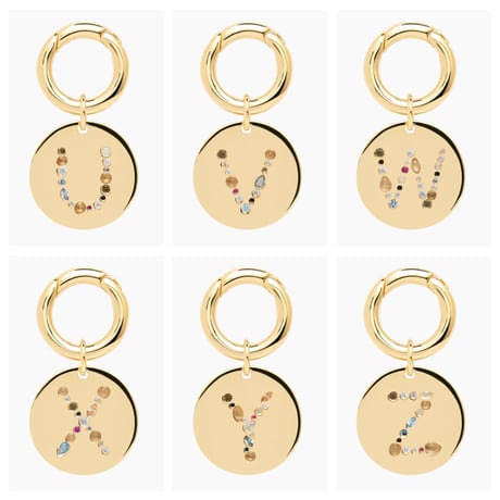 【PDPAOLA 】LETTER PET CHARM  (レターペットチャーム）