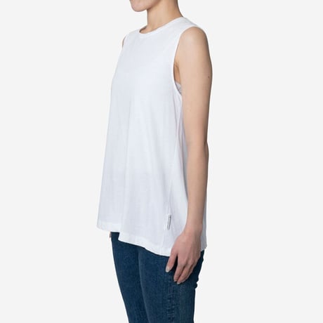 【Bed&Breakfast】Technorama Standard Drape Tank in White