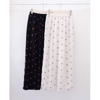 【Greed International グリードインターナショナル】Still Garden Embroidery Pants