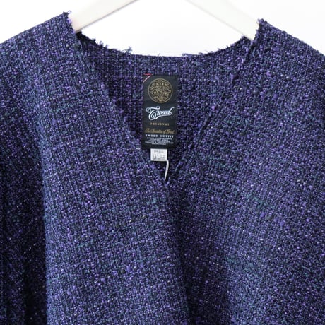 【Greed International グリードインターナショナル】 Classic Tweed Blouse in Other