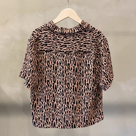 【Greed International グリードインターナショナル】Leopard Jacquard Shirt in Other