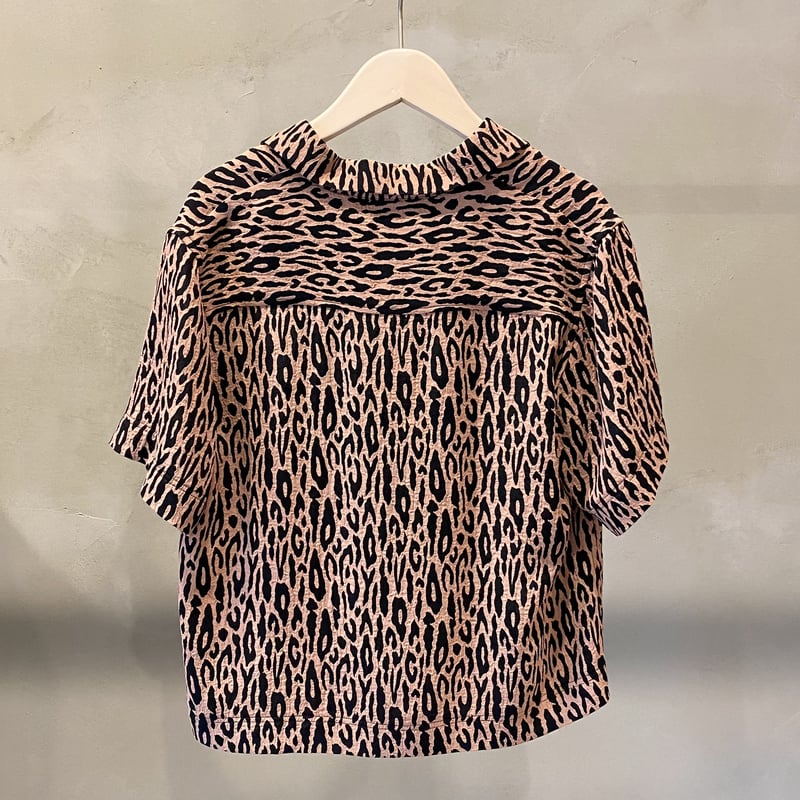 グリードインターナショナル　ヒョウ柄シャツ Leopard Jacquard Shirt｜Greed International Official Online Shop