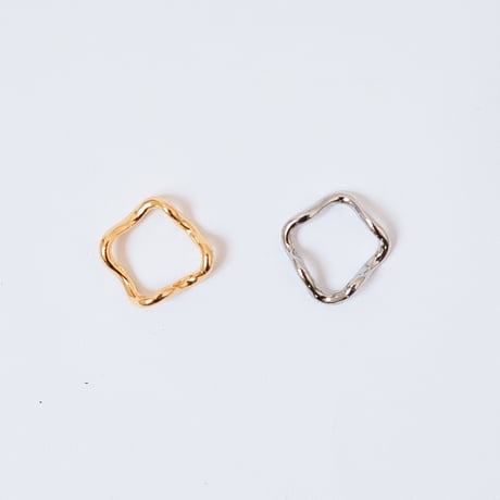 【Bijou R.I/ビジューアールアイ】Streamline Ring