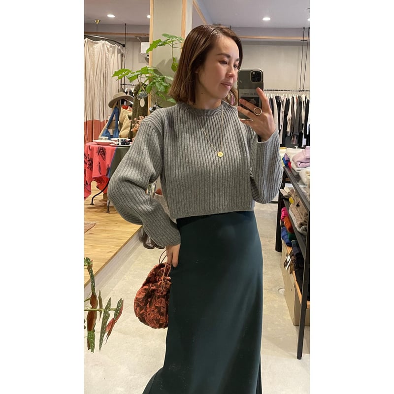 Greed International グリードインターナショナル】Cashmere Lam