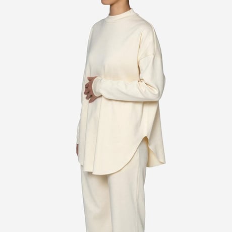 【Bed&Breakfast ベッド＆ブレイクファースト】Natural Rib Big Top in Ivory
