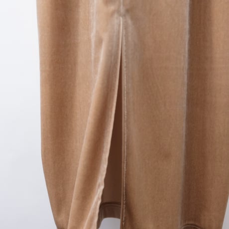 【Greed International グリードインターナショナル】 Chantique Velour Dress in Beige