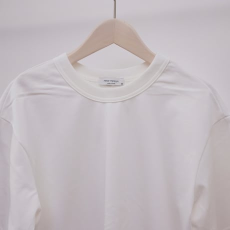 【near.nippon ニアニッポン】NO.443-25　ハイツイスト天竺バックスリットTシャツ