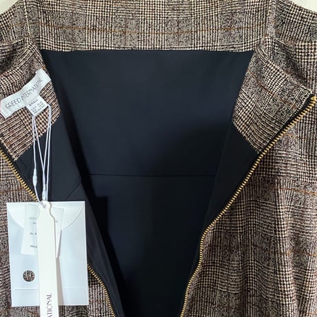 【Greed International グリードインターナショナル】C/W Glen Check Dress