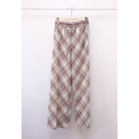 【Greed International グリードインターナショナル】Sienna Glow Check Pants