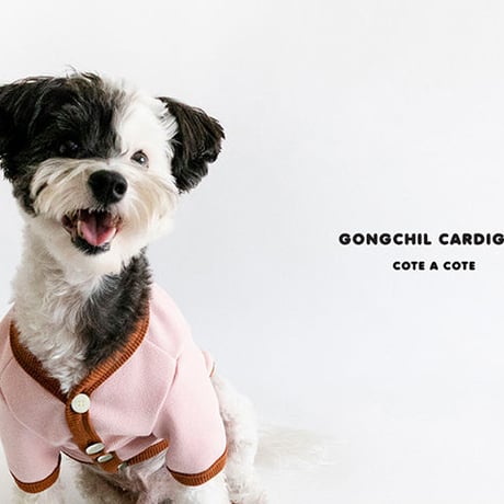 【cote a cote】Gongsil Cardigan (pink)