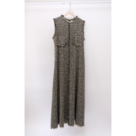 【Greed International グリードインターナショナル】KASURI Classic Tweed Dress in Other