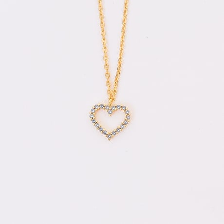 【PDPAOLA 】heart neclace  (ハートネックレス）