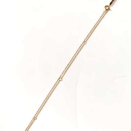 【PDPAOLA 】LETTER GOLD NECKLACE  (レターネックレス）