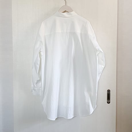 【Bed&Breakfast】Diorama Gabardine Shirt in White