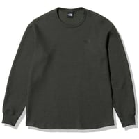 【The North Face】L/S Warm Waffle Crew  (ロングスリーブウォームワッフルクルー）アスファルトグレー(AG)　NT62032(メンズ）