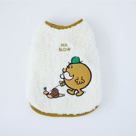 【DENTIST APPOINTMENT /デンティスト アポイントメント】Mr.Men Little Miss Allover Fleece Jacket-Mr.Slow