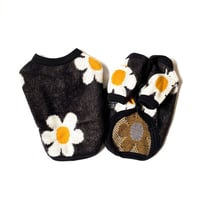 【cote a cote/コータ・コート】Daisy Cardigan(デイジーカーディガン）black