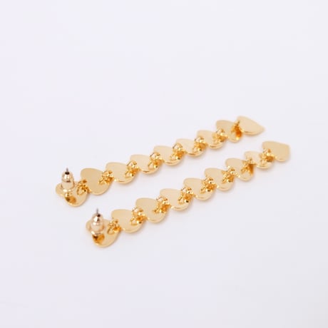 【Bijou R.I/ビジューアールアイ】Continuous Heart Long Pierce
