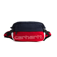 【Carhartt WIP /カーハートウィップ】Terrace HipBag  (テラスヒップパック）I026-186 Cardinal/DarkNavy/White