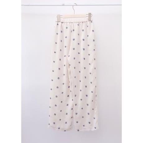【Greed International グリードインターナショナル】Still Garden Embroidery Pants