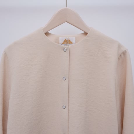 【Bed&Breakfast ベッド＆ブレイクファースト】Back Satin Dry Georgette Blouse