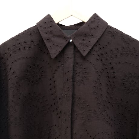 【HER.】コットンレースBOXシャツ<7062704>