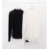 【near.nippon ニアニッポン】NO.109-26E ストレッチレース　切替トップス