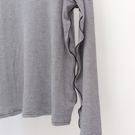 【Bed&Breakfast ベッド＆ブレイクファースト】mellow neck long sleeve tee