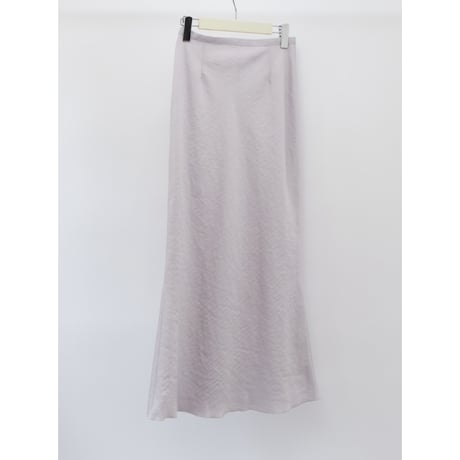 【Bed&Breakfast ベッド＆ブレイクファースト】 Textured Satin Biass Skirt