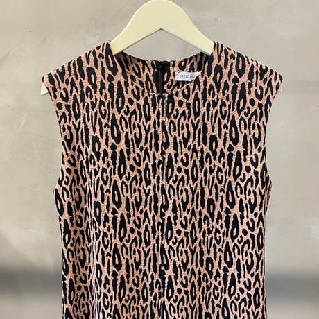 【Greed International グリードインターナショナル】Leopard Jacquard Dress in Other