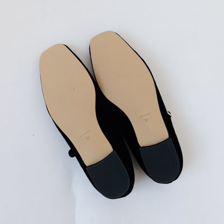 【oblada】ベロア　MARY JANE SHOES＜ F2410IT03＞
