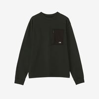 【The North Face】L/S Field Pocket Tee  (ロングスリーブフィールドポケットティー（レディース））ブラック(K)　NTW62330
