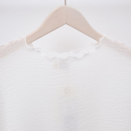 【Bed&Breakfast ベッド＆ブレイクファースト】Sheer Crepe Big Tee