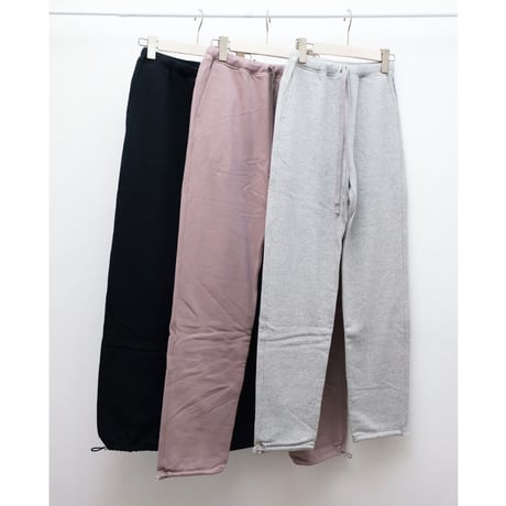 【Bed&Breakfast ベッド＆ブレイクファースト】Standard Soft Sweat Pants in Black
