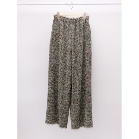 【quan別注】【Greed International グリードインターナショナル】KASURI Classic Tweed Pants