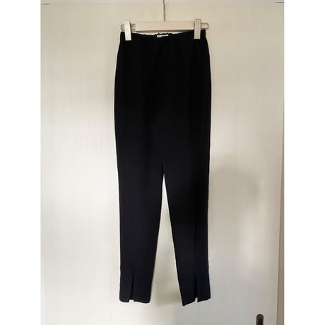 【Bed&Breakfast ベッド＆ブレイクファースト】Crepe Cloth Slim Pants