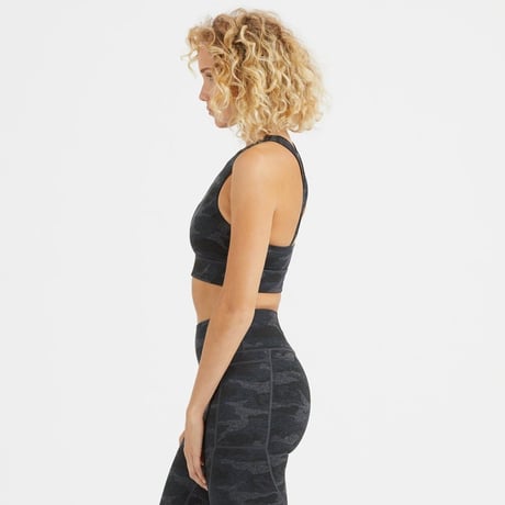 【vuori/ヴオリ】ELEVATION BRA  (タンクトップ)　VW136 BLACK CAMO
