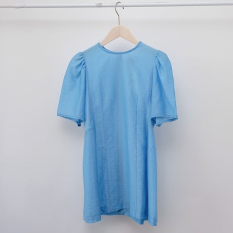 【Bed&Breakfast ベッド＆ブレイクファースト】Recycled Cool Washer Puff Blouse