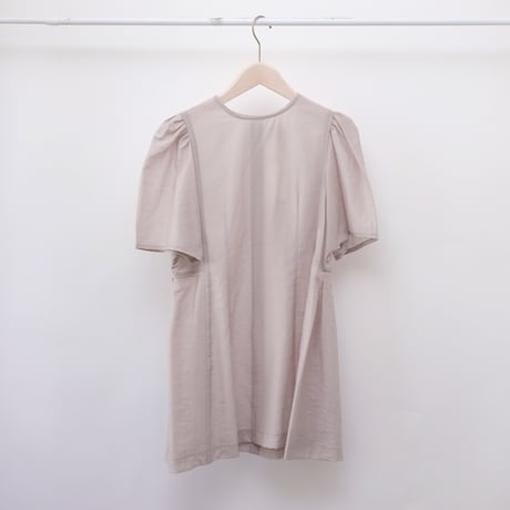 【Bed&Breakfast ベッド＆ブレイクファースト】Recycled Cool Washer Puff Blouse