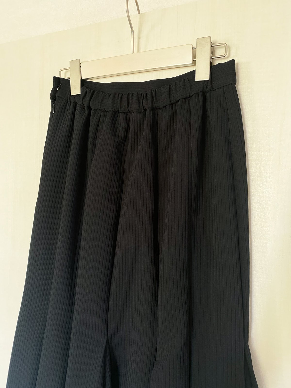 near.nippon ニアニッポン】キルト風リサイクルポリ ペブラムフレアー  