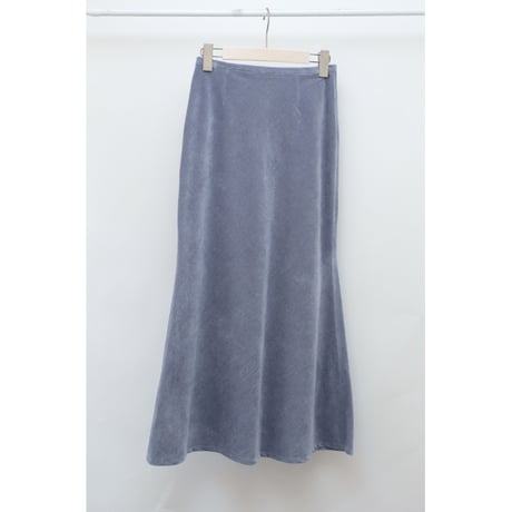 【Bed&Breakfast ベッド＆ブレイクファースト】 Chambray Corduroy Skirt