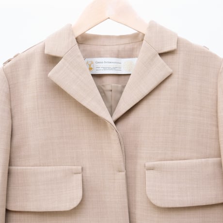 【Greed International グリードインターナショナル】6080500010-JACKET